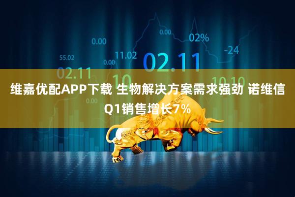 维嘉优配APP下载 生物解决方案需求强劲 诺维信Q1销售增长7%